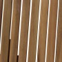 Detailansicht der Holzplatten des Siena Garden Klapptisch Falun, Gartentisch.
