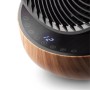 Clean Air Optima Ventilator CA-403 Smart mit Holzdesign und digitaler Anzeige.