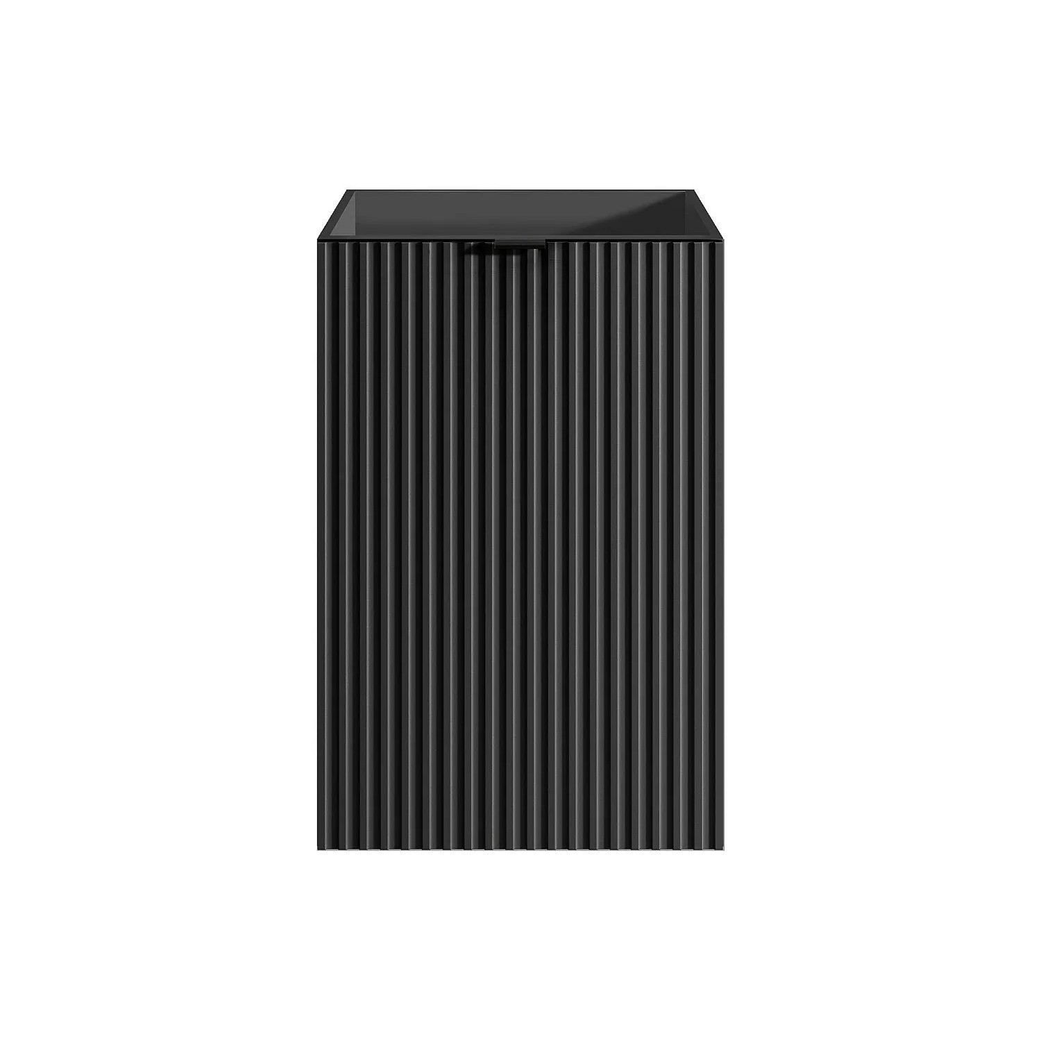 Vente-unique Möbel-Handwaschbecken Vahira Schwarz 40 cm