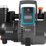 Gardena smart Haus- und Gartenautomat 5000/5 Set: Graue smarte Gartenpumpe mit Tragegriff.