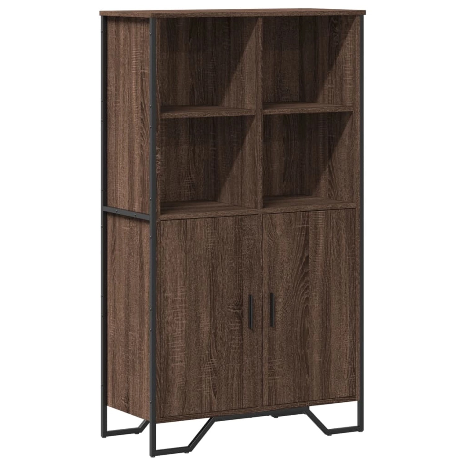 vidaXL Highboard Eichen-Optik 79,5x35,5x137,5 cm Holzwerkstoff 3295311 günstig online kaufen