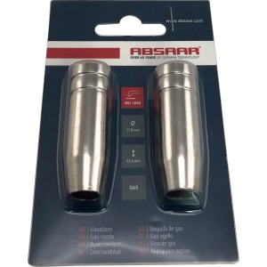 Absaar Gas-Düsen für MIG/MAG-Brenner, 2er-Set, Zubehör für Schweißgeräte.