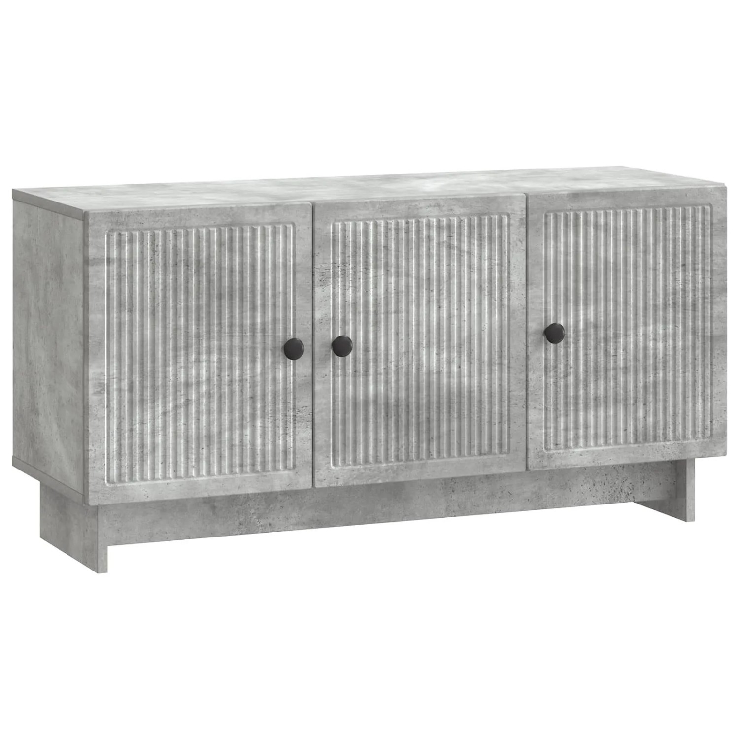 vidaXL TV-Schränk Betongrau 99 x 34,5 x 50 cm Holzwerkstoff 894028
