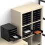 SOTECH Schubladenbox mit 5 Ablagen, 275x320x330 mm, für Bürobedarf.
