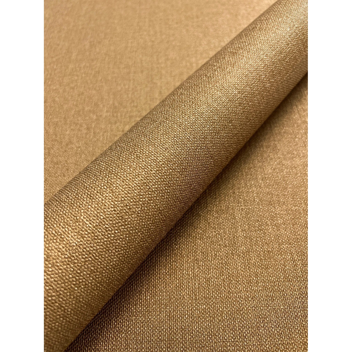 Newroom Vinyltapete Gloom Uni Gold Unifarbe Modern FSC® günstig online kaufen