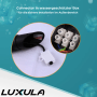 Detailaufnahme der LUXULA Außenwandleuchte: Wasserdichter Anschluss für sichere Installation.
