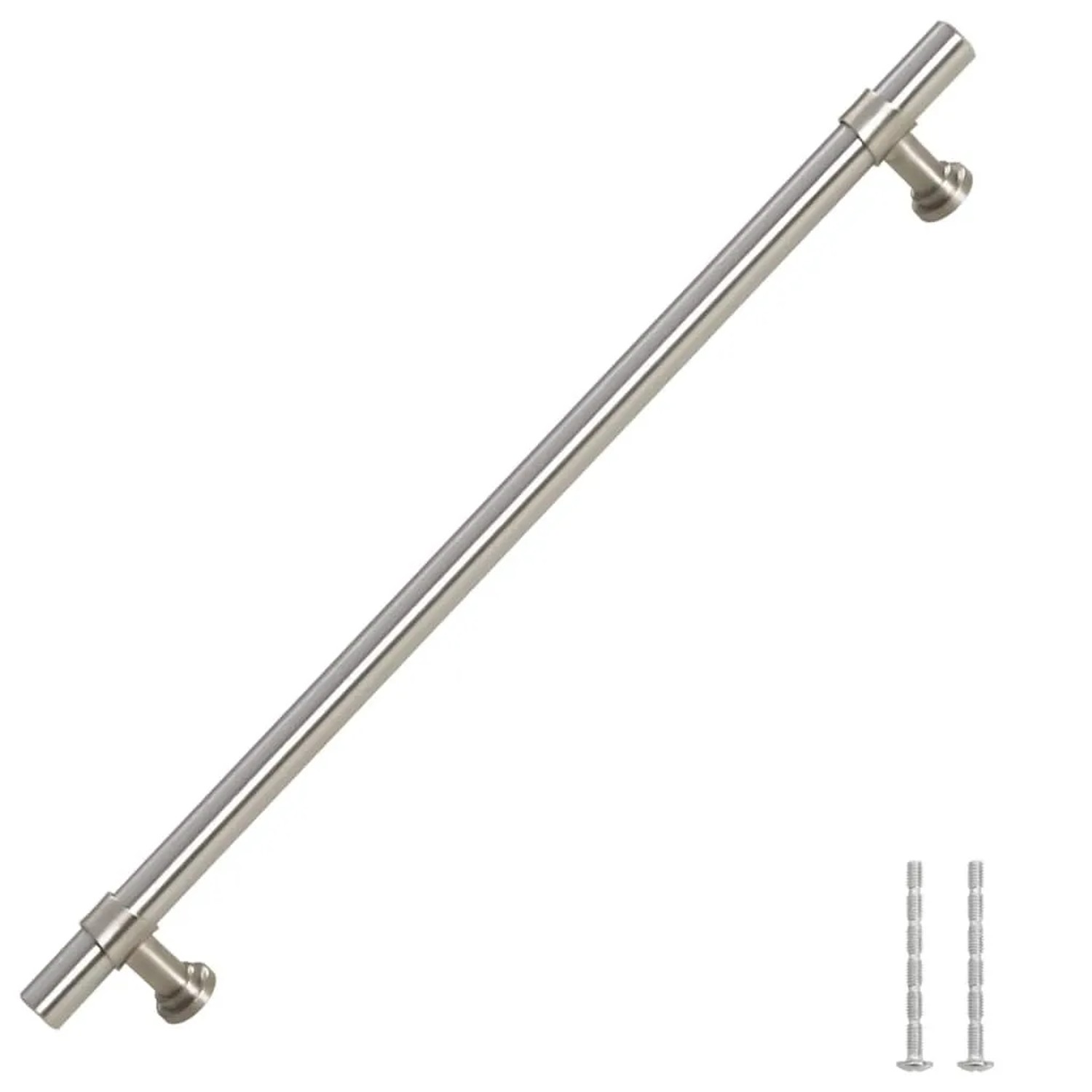 vidaXL Möbelgriffe 5 Stk Silbern 224 mm Edelstahl 155417