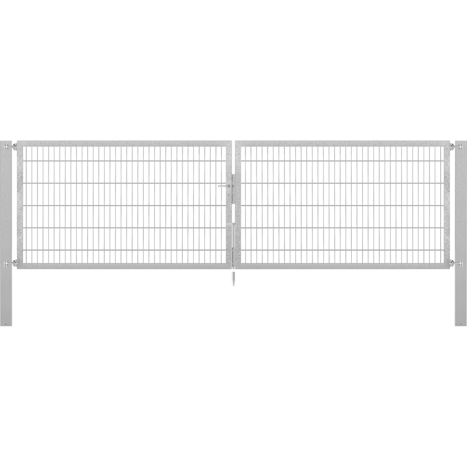 Doppeltor Flexo Plus 400 cm x 120 cm Pfosten 100 cm x 100 cm Feuerverzinkt günstig online kaufen