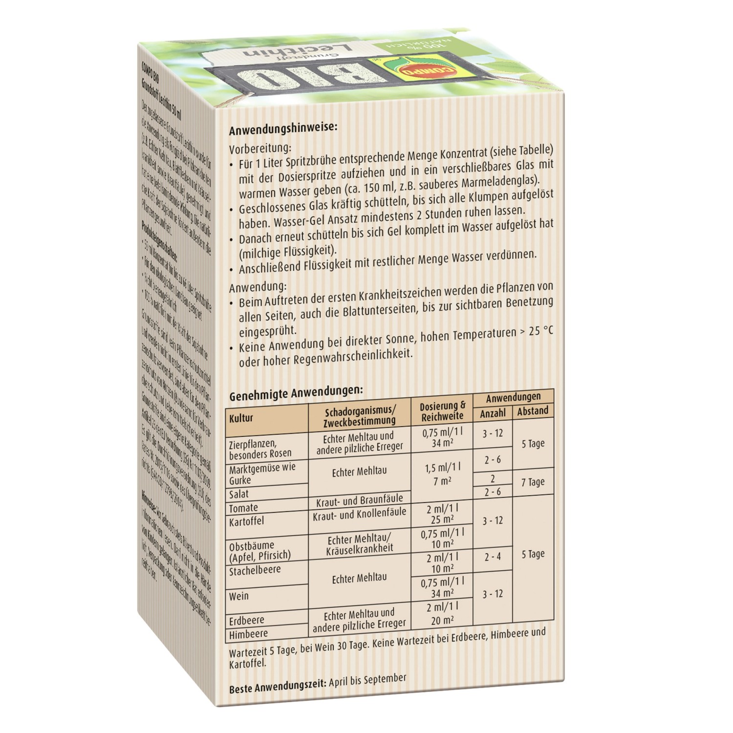 Compo Bio-Grundstoff Lecithin 50 ml