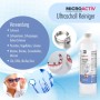 Microactiv Ultraschallreiniger 1l für Ultraschallbad zur Reinigung von Schmuck, Brillen, Zahnprothesen uvm.