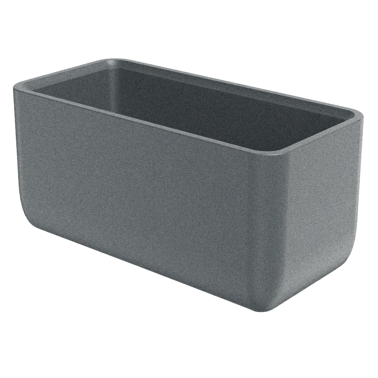 Prosperplast Blumentopf Molta Case 80 cm x 38 cm x 37 cm Granit