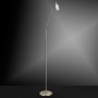 Moderne LED-Stehleuchte Max von Just light. aus Stahl, Höhe 111-157cm, für optimale Beleuchtung.