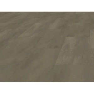 Decoflooring Vinylboden Premium Klebevinyl Beton Braun Fliesenformat