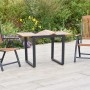 Merxx Athos 3-tlg. Gartenmöbel-Set mit Klappsesseln und Ausziehtisch aus Akazienholz.