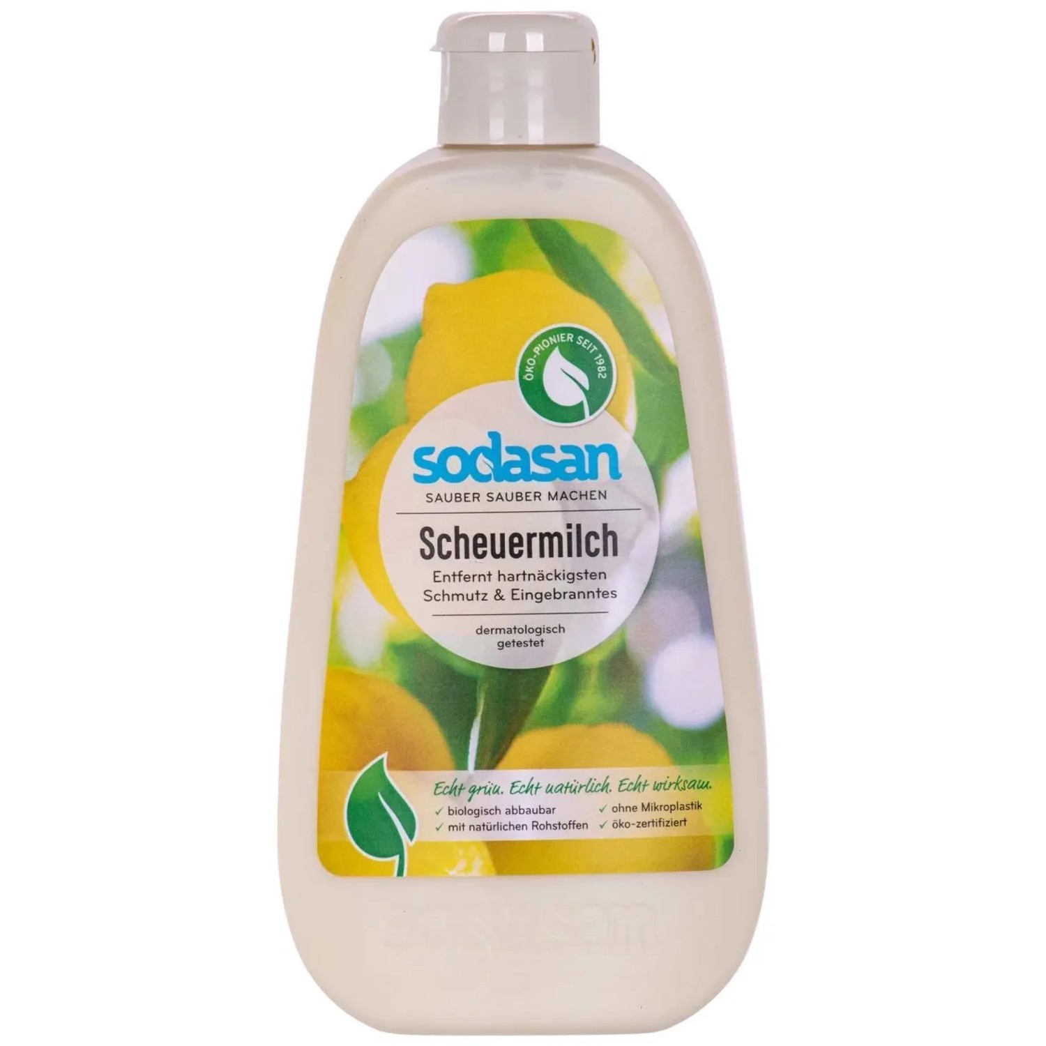 Sodasan Scheuermilch 500 ml Kunststoffflasche Weiß