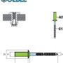 GOEBEL Dicht-Becherblindniete 4,8x12,5 mm, Edelstahl A2/C1, Flachkopf. Blindniete für Zangen.