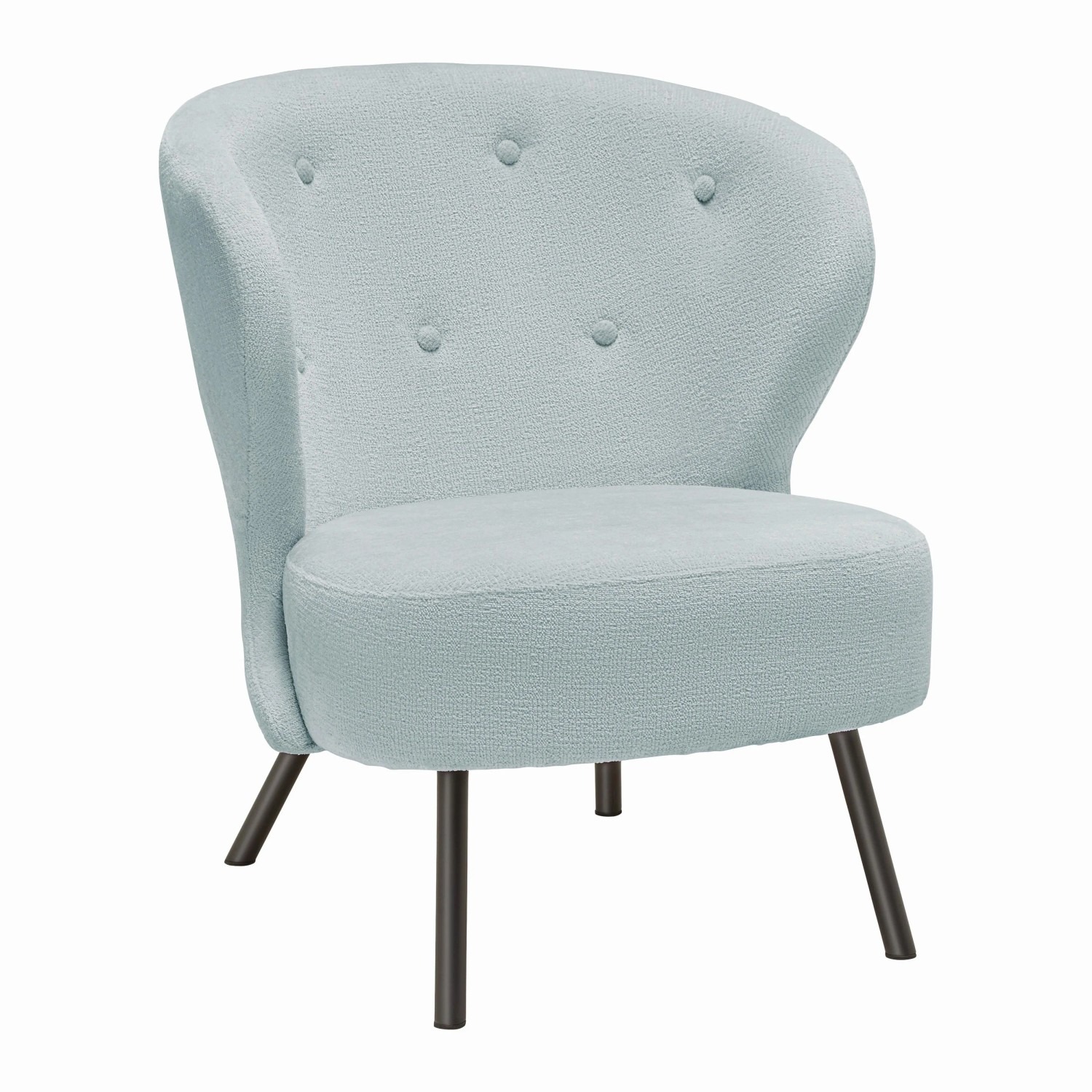 Mömax Sessel Floris Graublau
