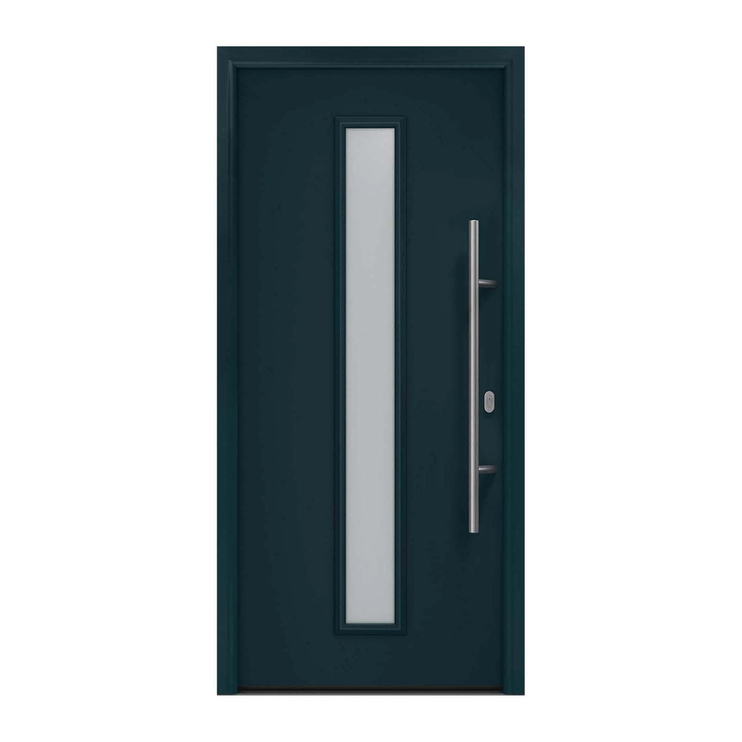 EcoStar Haustür Isopro IP 020S Anthrazitgrau 110 cm x 210 cm DIN R günstig online kaufen
