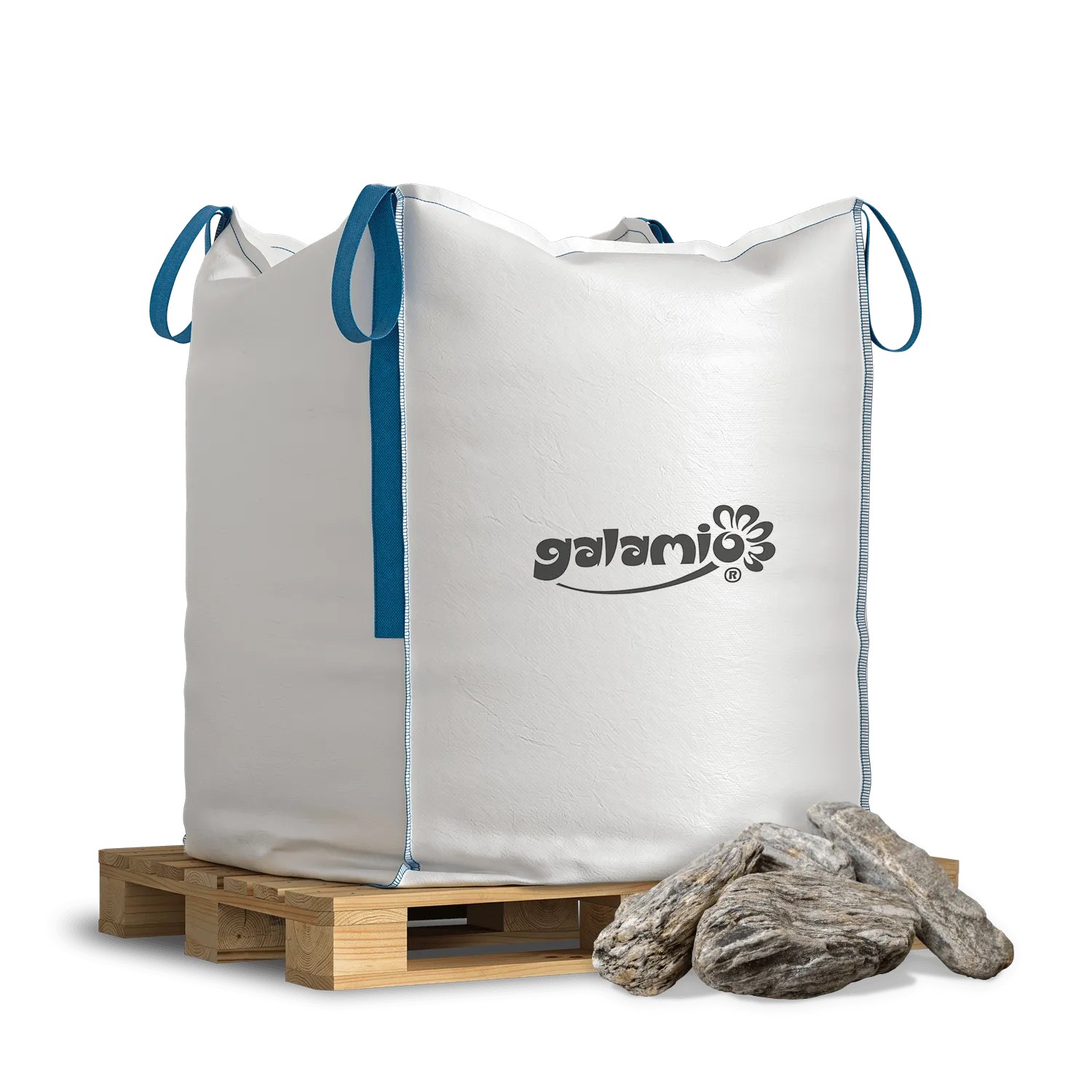 Galamio Gneis Schroppen 1000kg