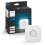 Philips Hue Bridge: Zentrale Steuerung für smarte Hue Leuchten im Haus & Garten.