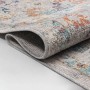 Gemusterter Floornovo Outdoor Teppich, 230x160 cm, gerollt. Wetterfest und pflegeleicht.