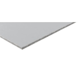 Fermacell Powerpanel H²O Platte, 12,5 mm, für Feuchträume und Außenanwendungen.