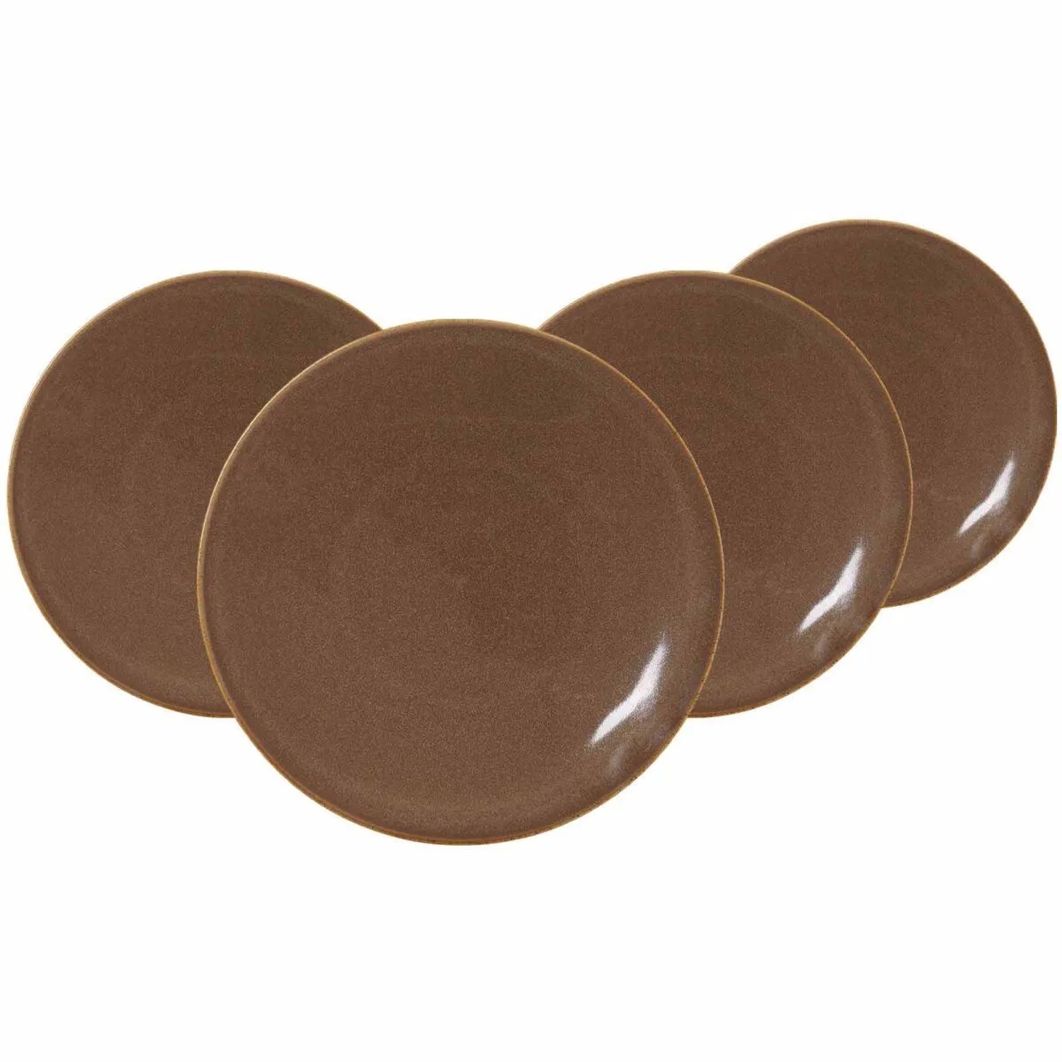 Ritzenhoff & Breker Sahara Speiseteller 27,5 cm 4er Set Dunkelbraun