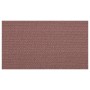 Wetterfester, braun melierter Outdoor Teppich Messina für Terrasse und Garten, 180x400 cm.