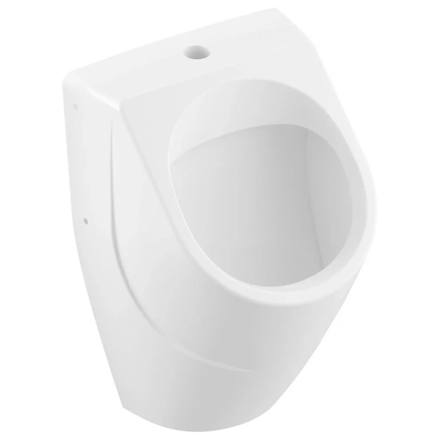 Villeroy & Boch Urinal Pisoir Zulauf ONovo von Oben mit Absaugspülung Weiß