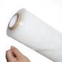 Rolle transparente DeTec. Stretchfolie (3 Rollen) zur Palettensicherung.