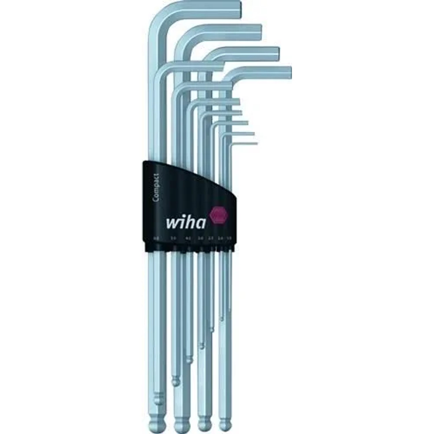 Wiha Winkelschraubendrehersatz 369 H11 11Tlg  Compact Halter SW 1 5 10 Mm 36453