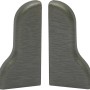 Endkappen MDF Classic 40 SB Silber für Laminat & Parkett Zubehör.