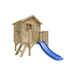 Prestige Garden Stelzenhaus Funny L KDI Inklusive Rutsche Blau