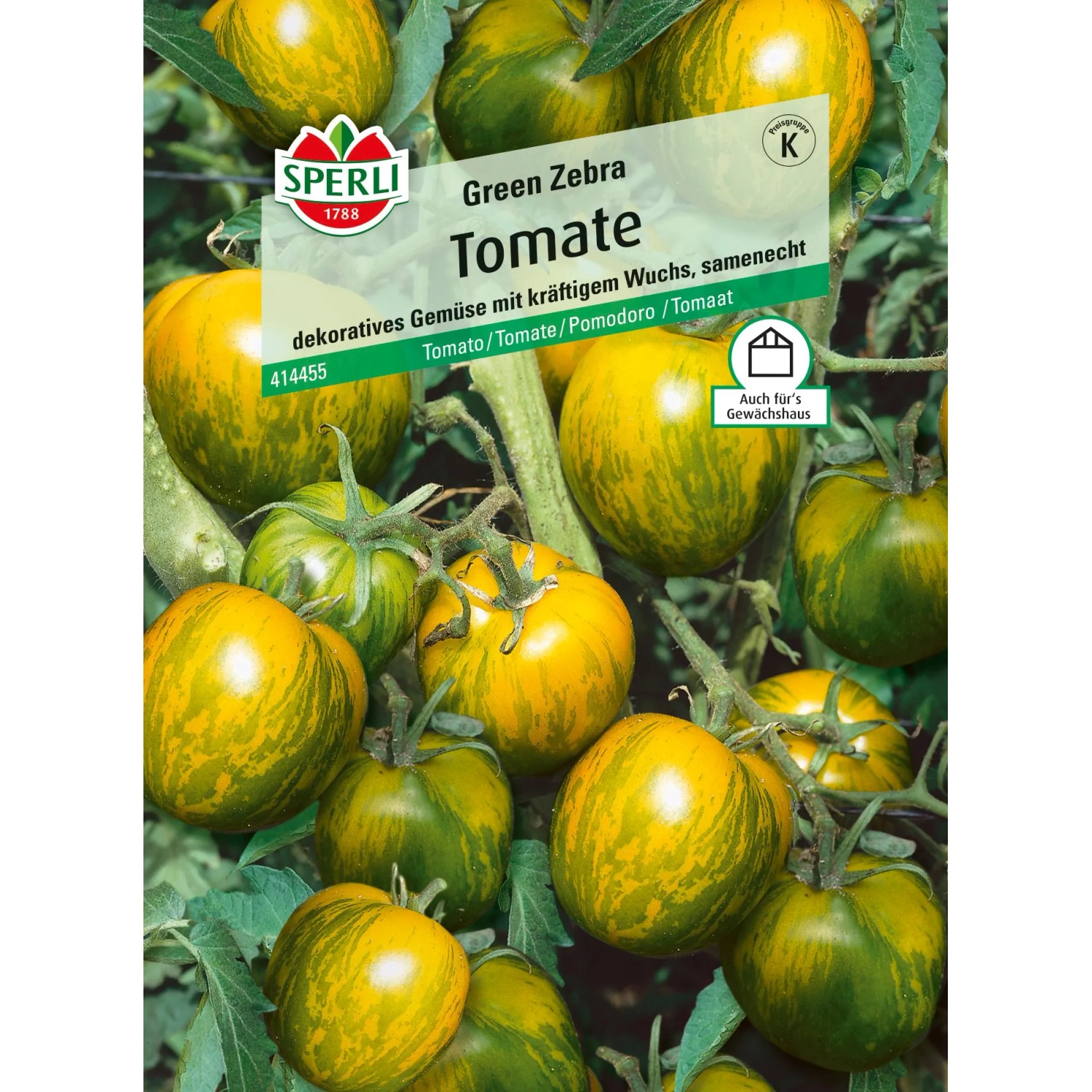 Sperli Tomaten "Green Zebra"