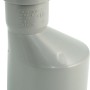 Marley HT-Übergangsrohr DN 110/50 exzentrisch, grau, für Abwasserleitungen.