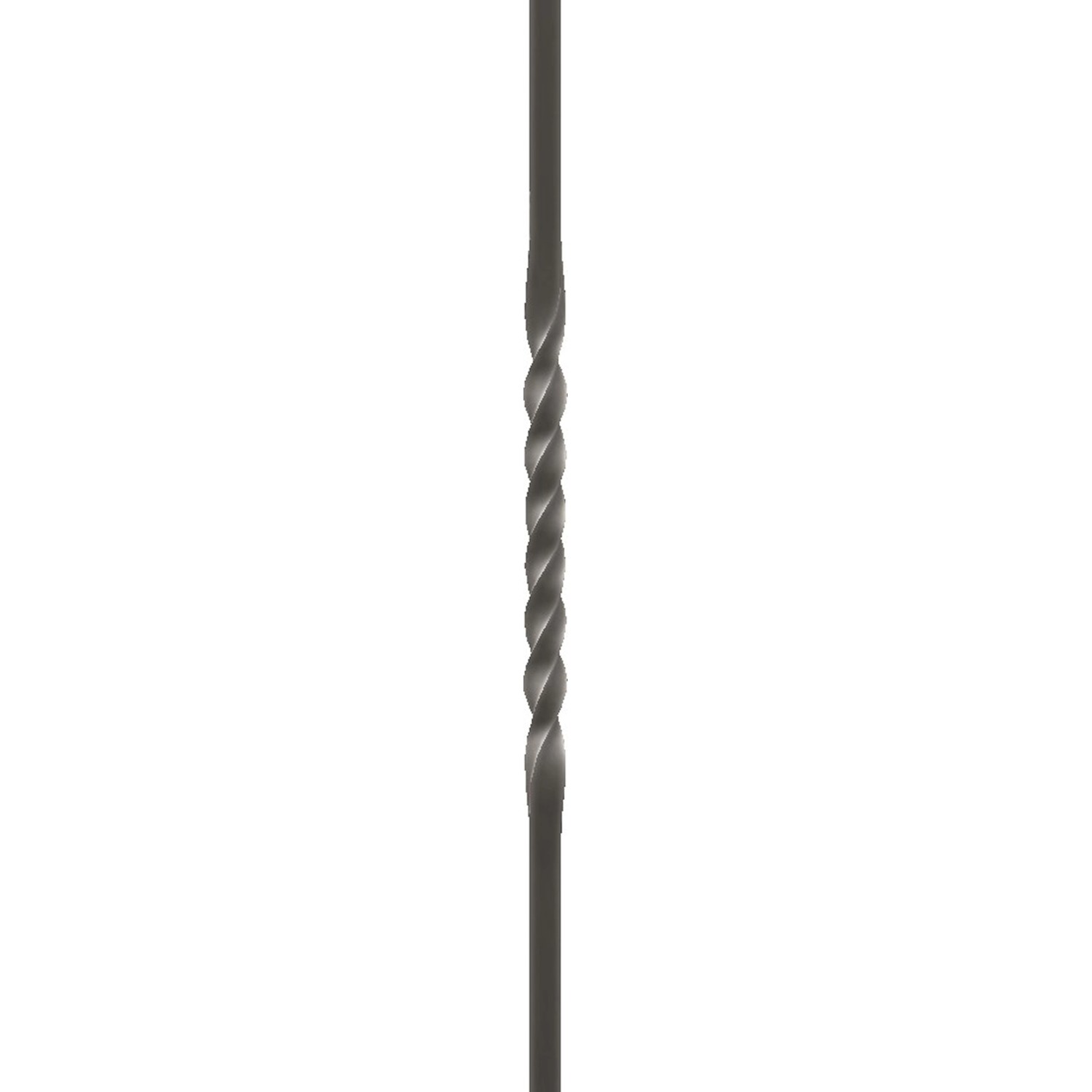 FeNau Zwischenstab Länge 900 mm Material 12x12 mm Glatt Stahl S235JR Roh