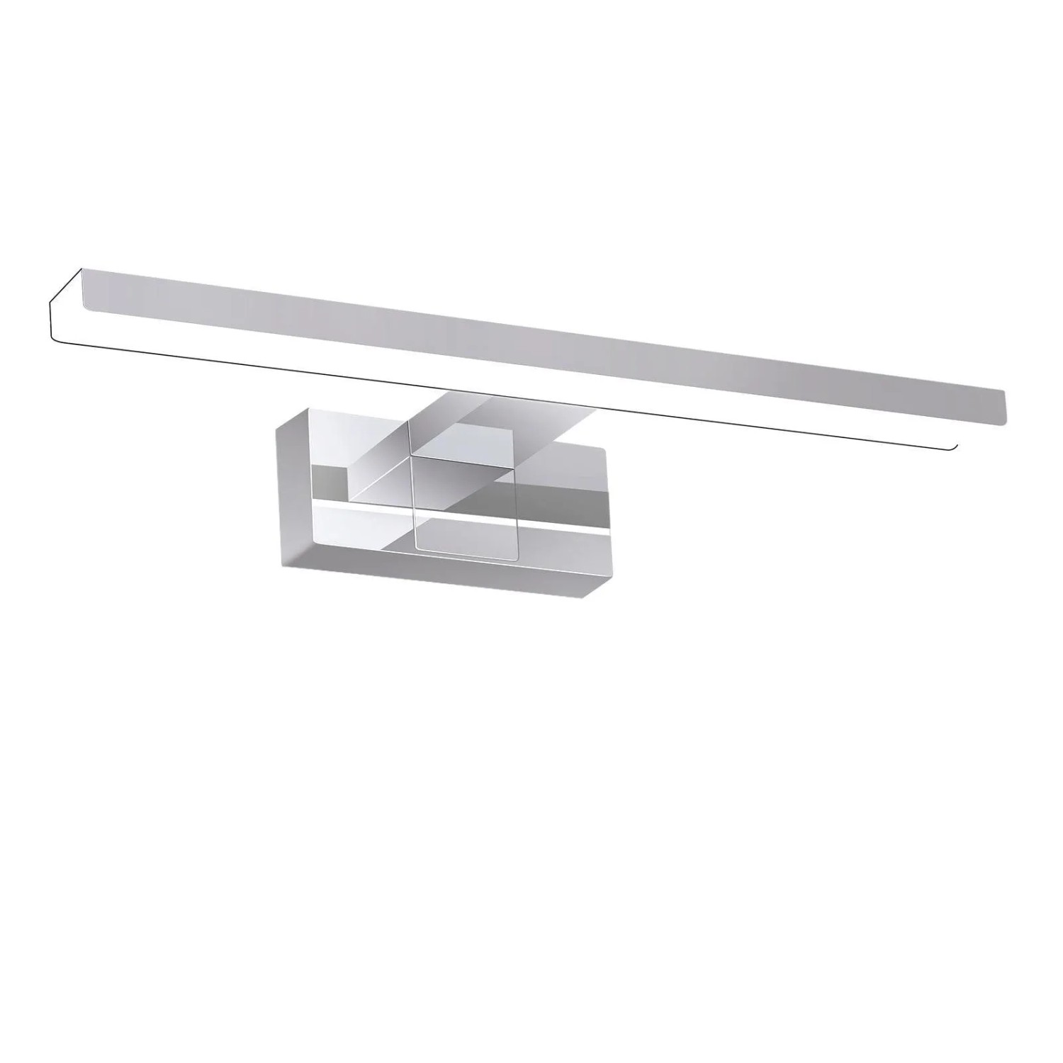 NETTLIFE Wandleuchte aus Metall Silber-2