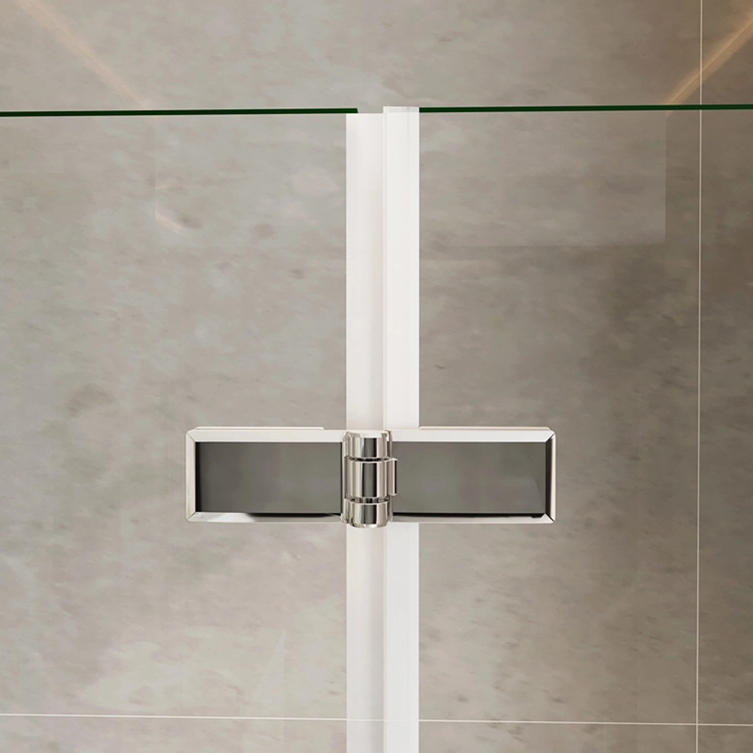 Duschparadies Duschtür Nischentür Falttür 90x185cm,Chrome,6mm Nano Glas Dusche_8