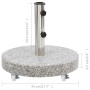 vidaXL Sonnenschirmständer Granit 30 kg Rund Grau 48562_7