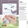 Fliederfarbenes Deco-Raum Plissee Basic 90x210 cm ohne Bohren mit Klemmfix-System.