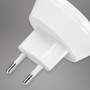 Briloner Quiri Steckdosenlicht, warmweiß, Ø 5,4cm, für Nachtlicht & Orientierung.