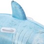 Bestway Schwimmtier Hai, blau, mit Haltegriffen für Kinder ab 3 Jahren.