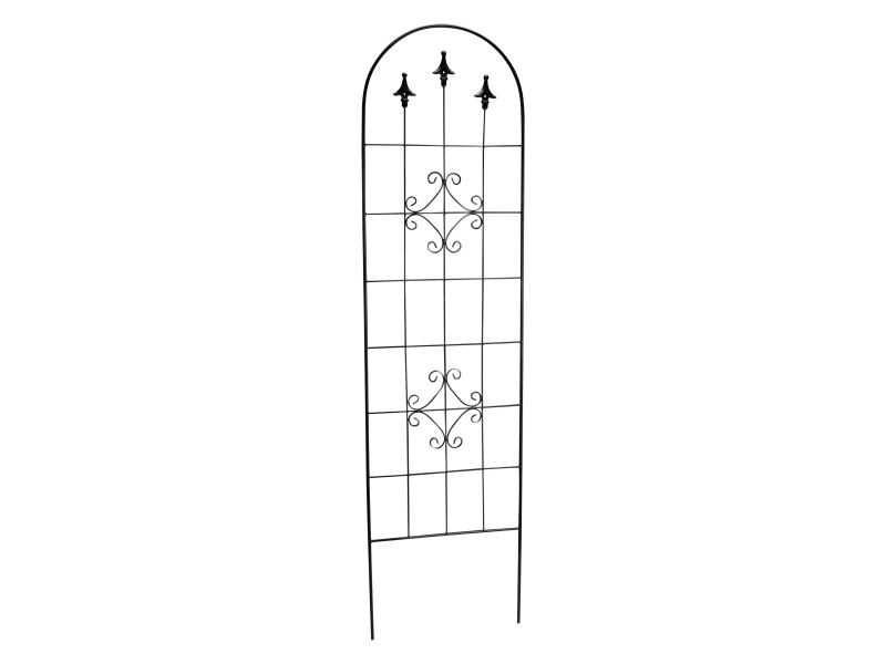 OBI Rank-Spalier Bogen 180 × 48 cm · Dunkelgrau – Produktbild 1 von 1