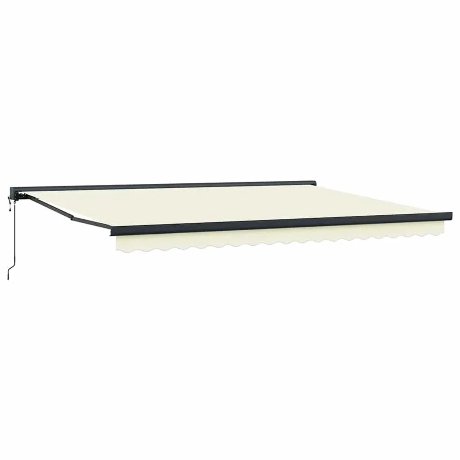 vidaXL Markise Creme 450 x 300 x 165 cm Polyester und Aluminium 3330858