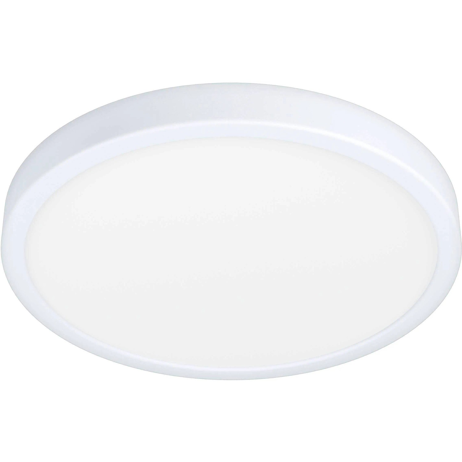 Weiße LED Deckenleuchte Eglo Fueva 5, 20,5W, modernes Design für Bad und Wohnraum.