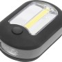 Schwarze LED-Arbeitslampe Smart Line mit COB LED und Haken zum Aufhängen.