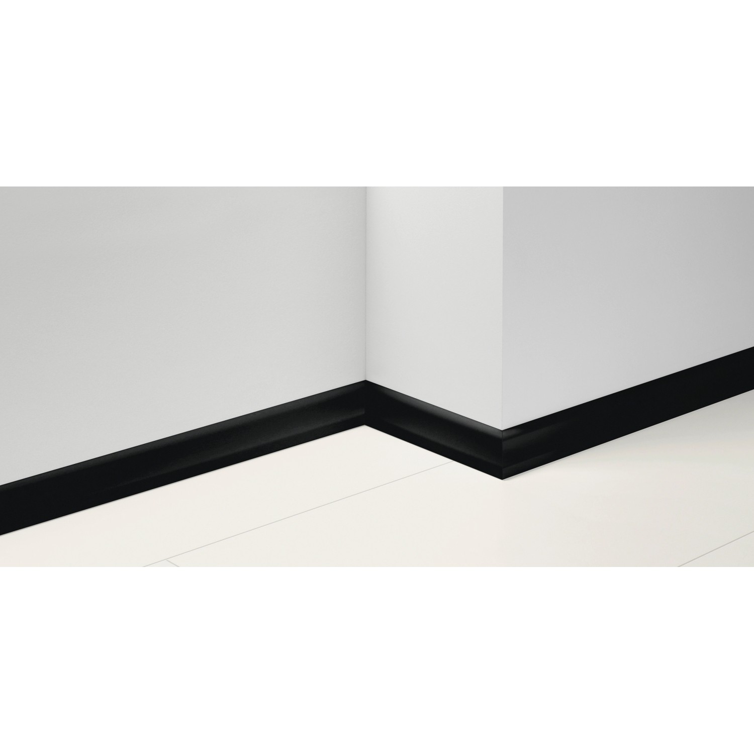 Parador Sockelleiste SL 4 Uni Schwarz D002 60 mm x 20 mm x 2.200 mm