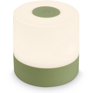 Grüne Brilo Akku-Tischleuchte Smal, 2W, ideal als mobile Außen-Dekoleuchte.