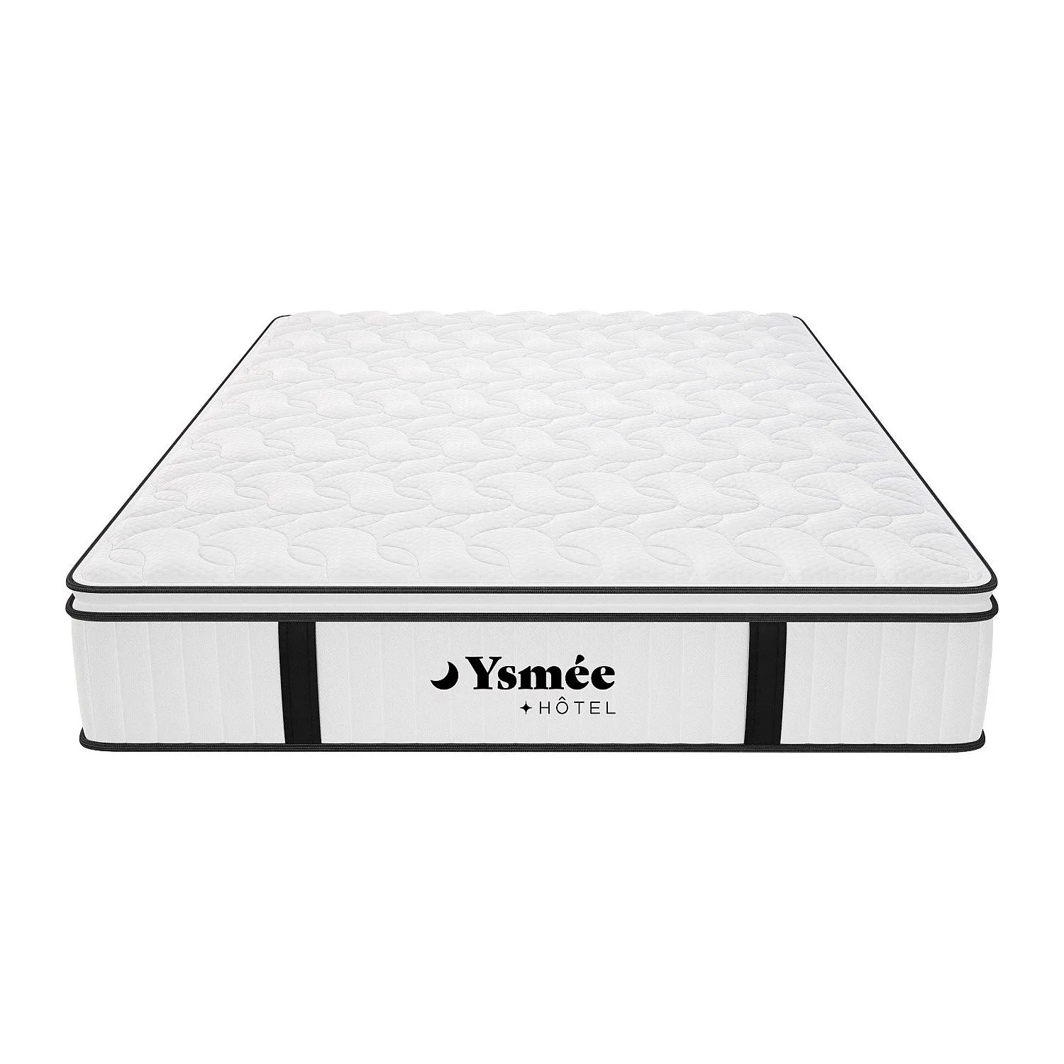 Vente-unique Standardmatratze Delice Weiß 200 cm