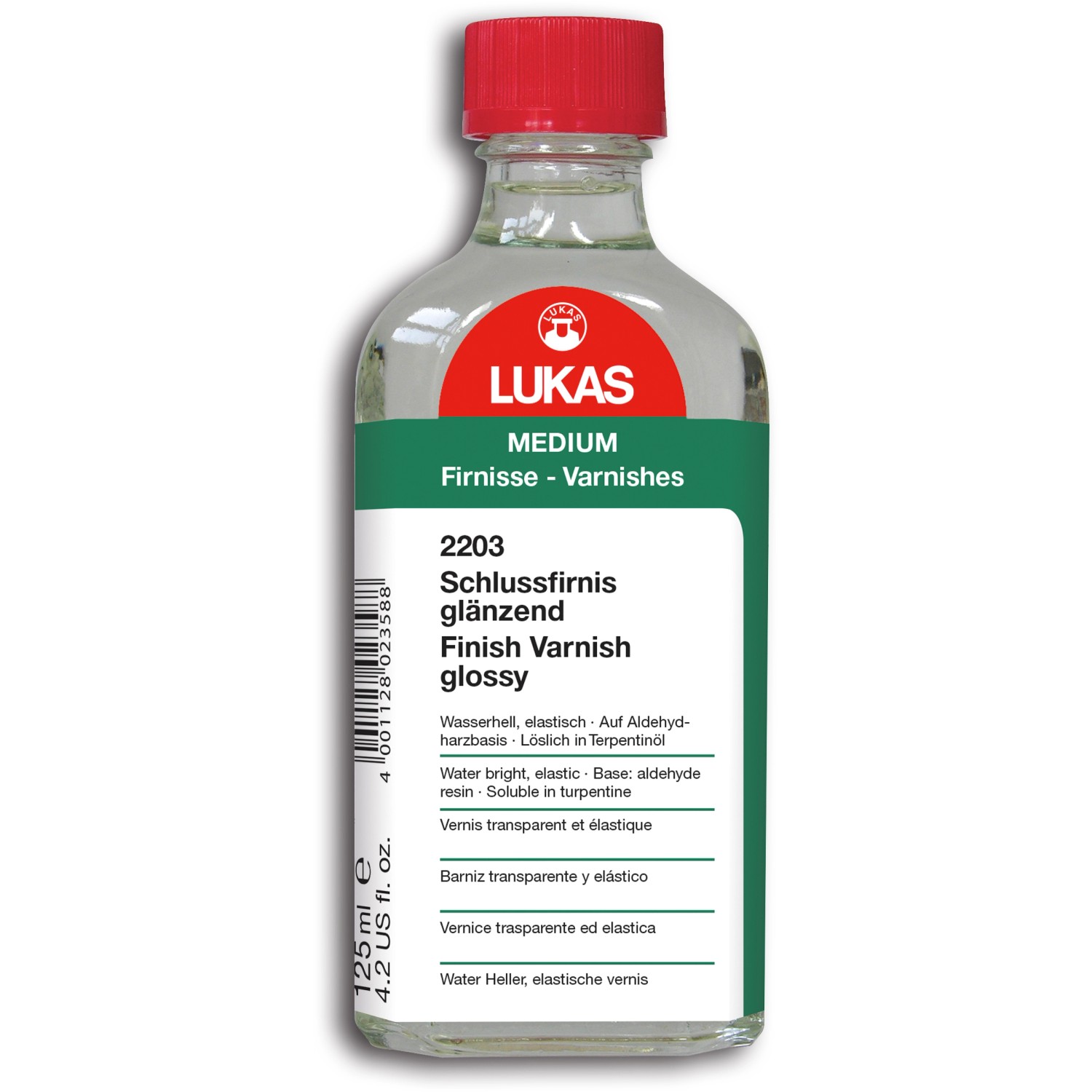 Lukas Schlussfirnis glänzend 125 ml